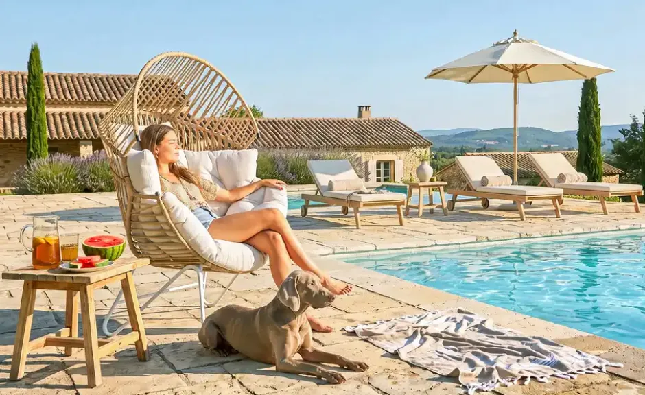 a casa mia Lounge-Sessel Stravanger