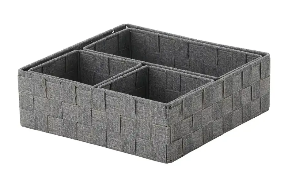 Aufbewahrungskorb, 4er-Set