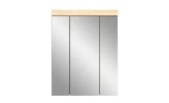 Badezimmerspiegelschrank SCHLOONSEE, Breite 60cm, 3 Spiegeltüren, 9 Fächer, 6 Einlegeböden in verschiedenen Farben erhältlich, Badmöbel, Spiegel, Badschrank, Bad Schloonsee