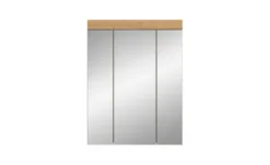 Badezimmerspiegelschrank SCHLOONSEE, Breite 60cm, 3 Spiegeltüren, 9 Fächer, 6 Einlegeböden in verschiedenen Farben erhältlich, Badmöbel, Spiegel, Badschrank, Bad Schloonsee