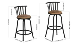 Barhocker 2er-Set