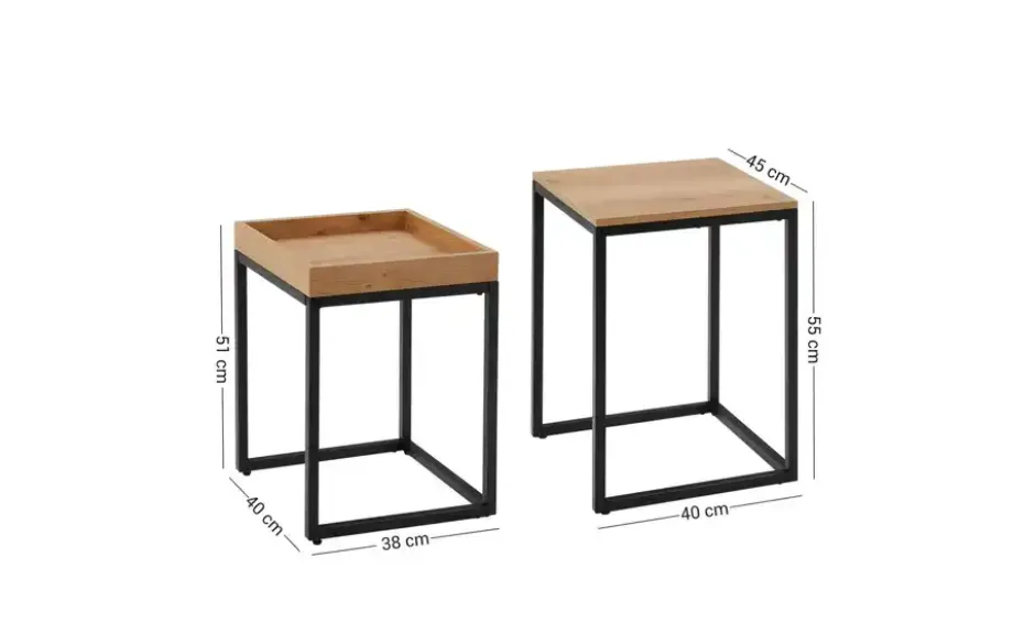 Beistelltisch 2er-Set