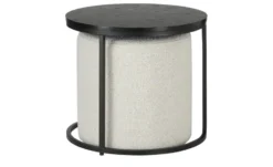 Beistelltisch-Hocker-Set