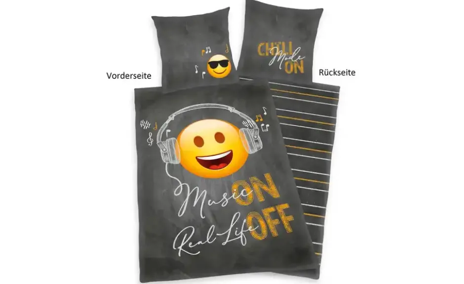 Bettwäsche-Set Emot!x Music