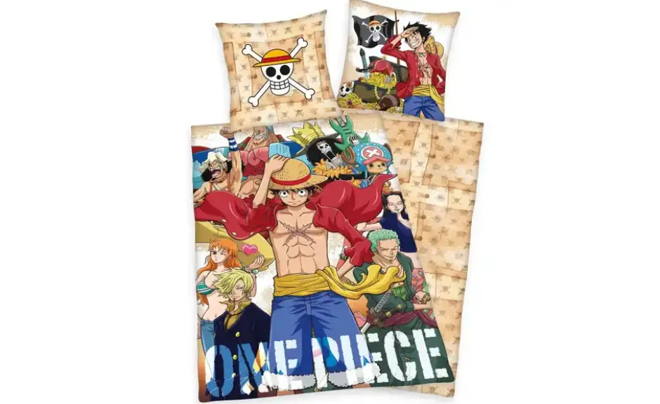 Bettwäsche-Set One Piece Ruffy