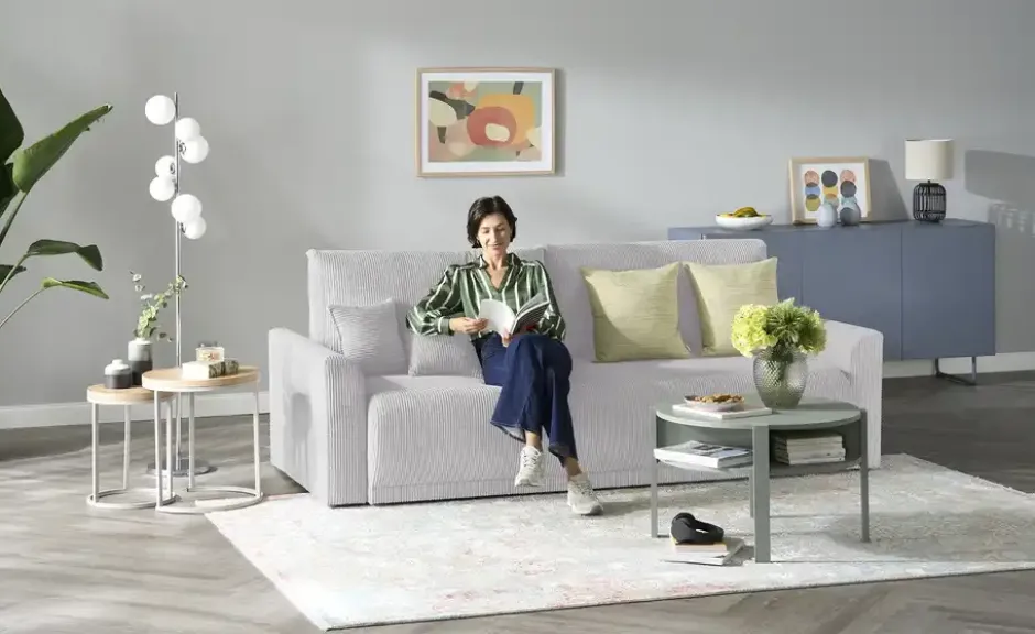 Big Sofa mit Funktion Malyn