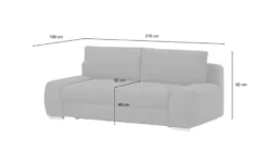 bobb Schlafsofa Viannie de Luxe