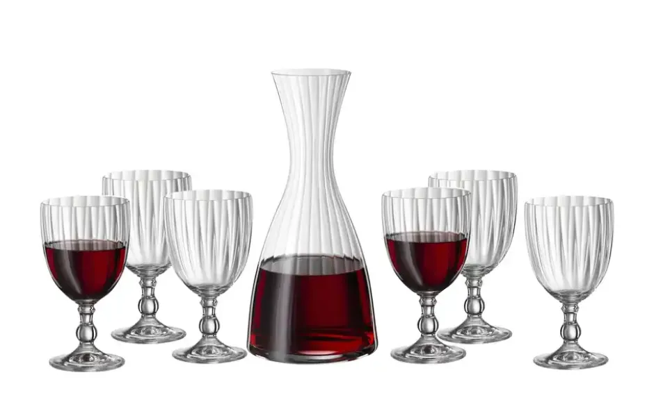 BOHEMIA Wein-Set 7-teilig