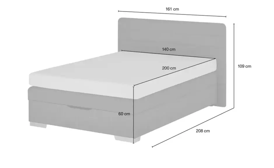 Boxspringbett Maria