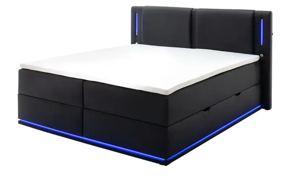 Boxspringbett mit Stauraum Lumino