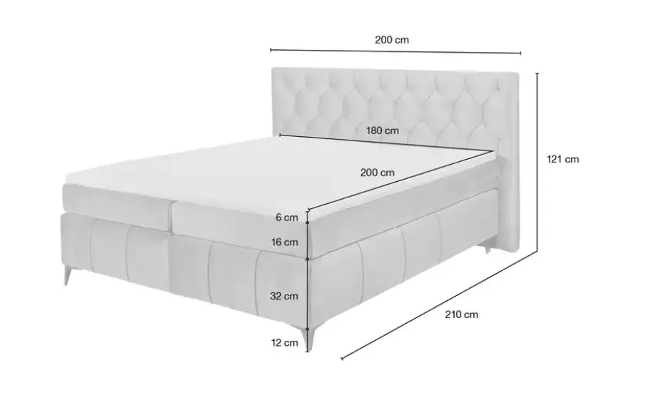 Boxspringbett Pembroke