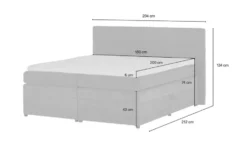 Boxspringbett Tacoma