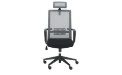 Bürodrehstuhl mit Kopfstütze Zusam