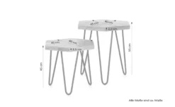 by Living Beistelltisch 2er-Set