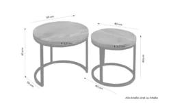 by Living Beistelltisch 2er-Set