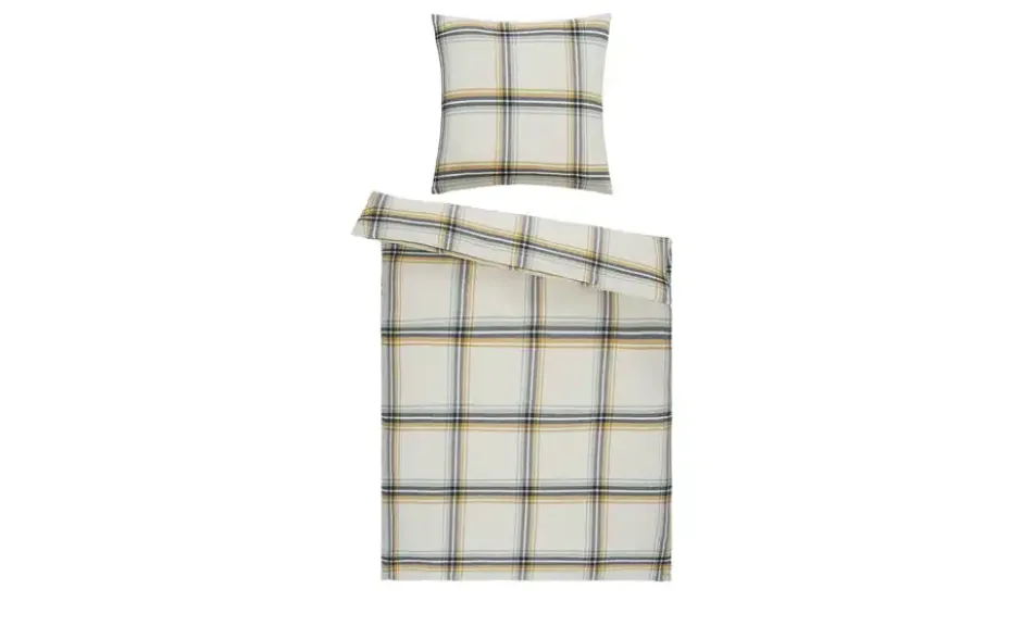como Biber Bettwäsche Cosy Check