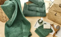 Como Green Duschtuch Kuschel Wuschel Neu