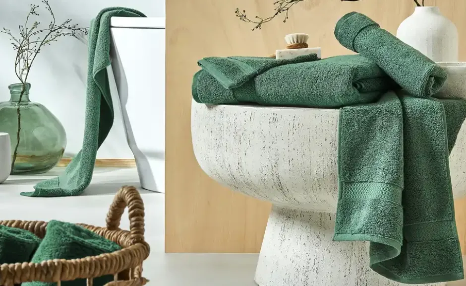 Como Green Gästetuch Kuschel Wuschel Neu