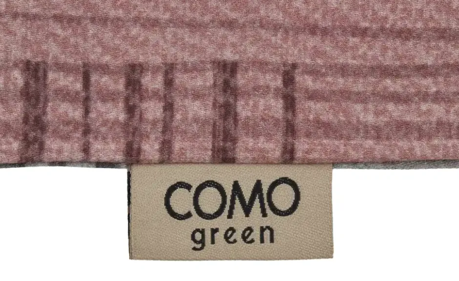 Como Green Satin Bettwäsche Lined