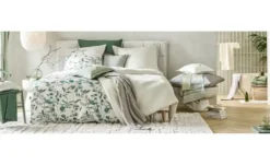 Como Green Satin Wende-Bettwäsche Ombre