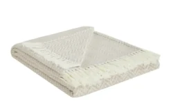 como Jacquard Plaid Zick Zack