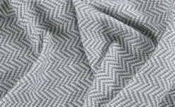 como Jacquard Plaid Zick Zack