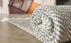 como Jacquard Plaid Zick Zack