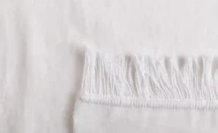 como Kuscheldecke mit Fransen Sophia