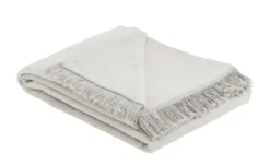 como Kuscheldecke mit Fransen Sophia