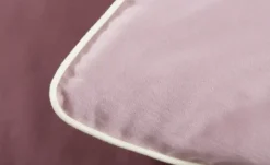 como Satin Wende-Bettwäsche Satin Piping