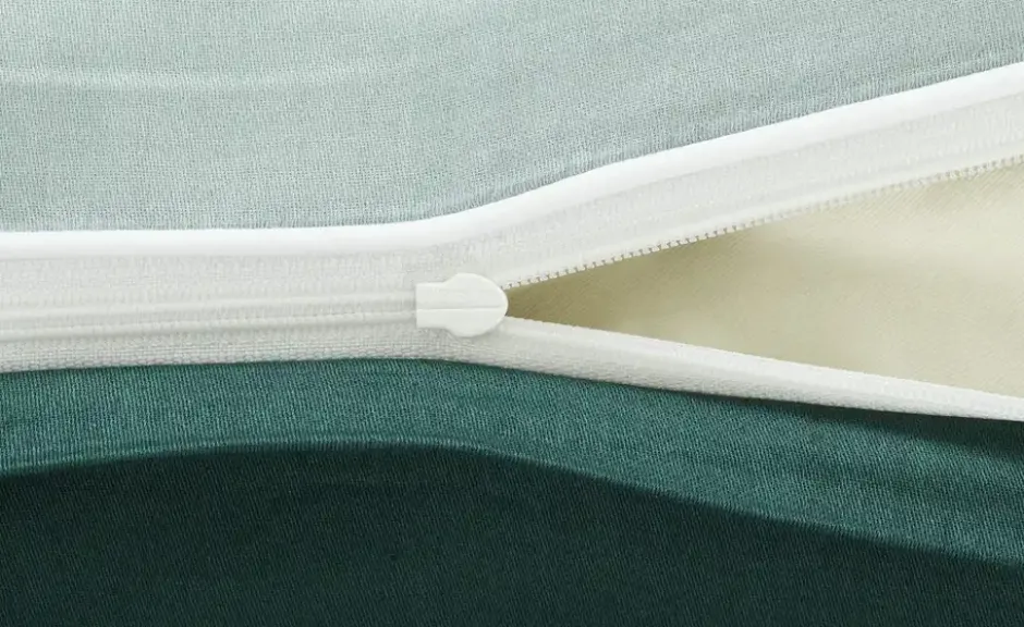 como Satin Wende-Bettwäsche Satin Piping