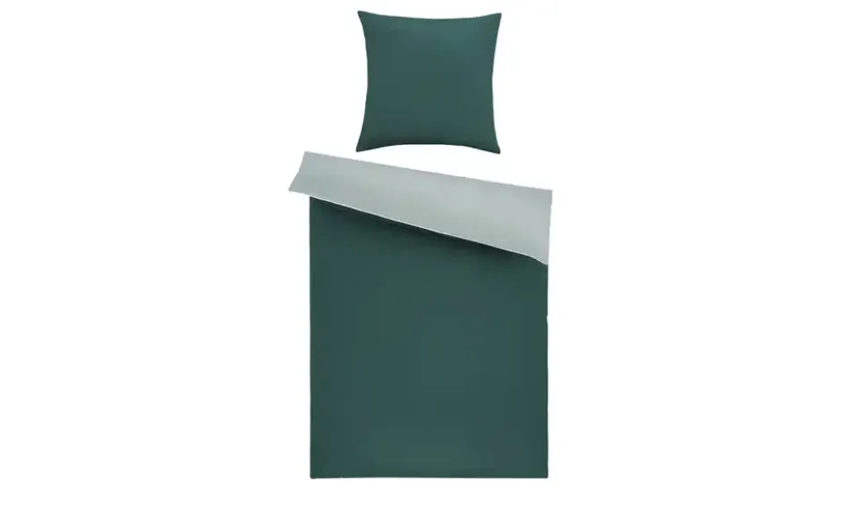 como Satin Wende-Bettwäsche Satin Piping