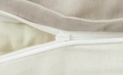 como Satin Wende-Bettwäsche Satin Piping