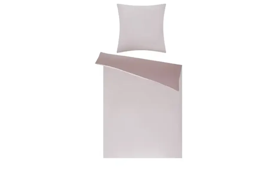 como Satin Wende-Bettwäsche Satin Piping