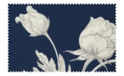 como Satin Wende-Wendebettwäsche Blue Rose