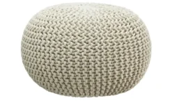 como Strickpouf