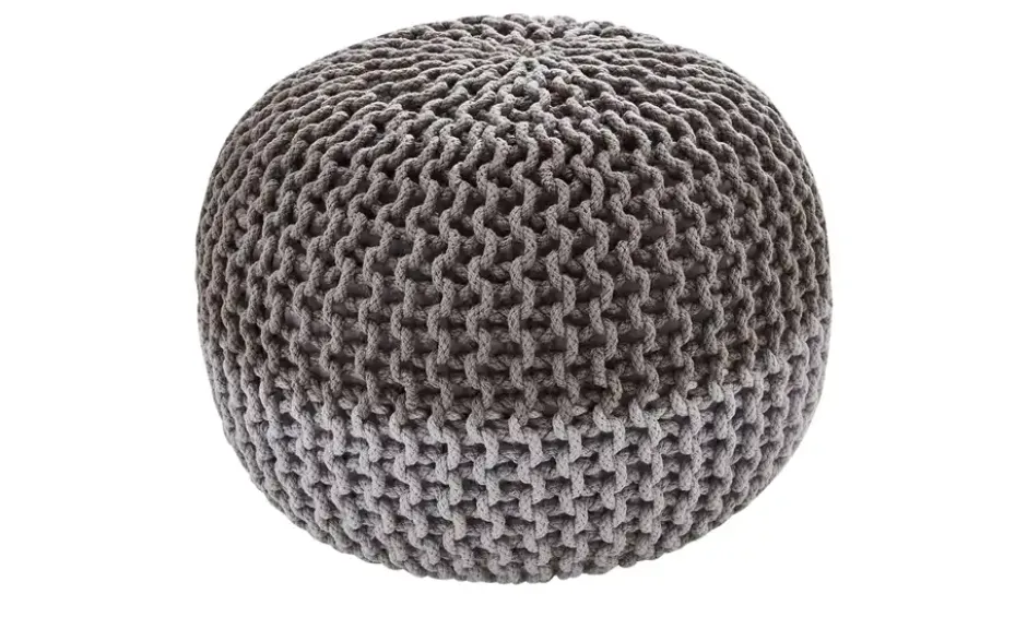 como Strickpouf