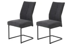 Cord-Polsterstuhl 2er-Set