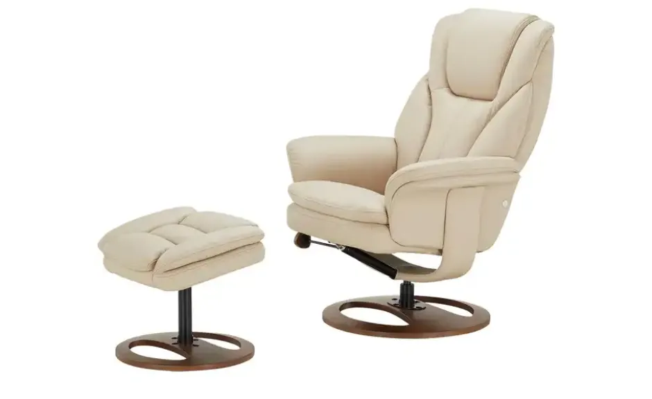 Drehsessel mit Hocker Karina