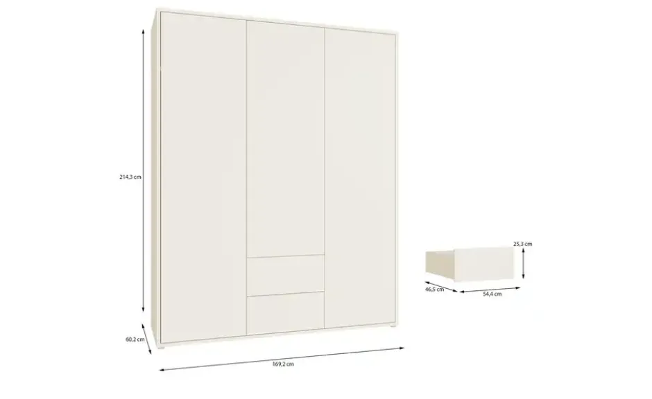 Drehtürenschrank Alice Springs