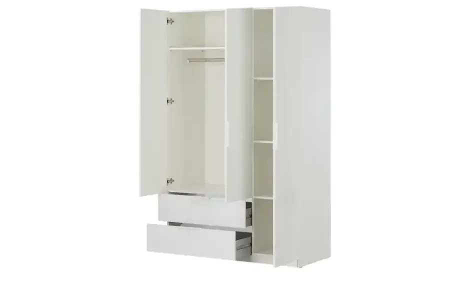 Drehtürenschrank Espresso