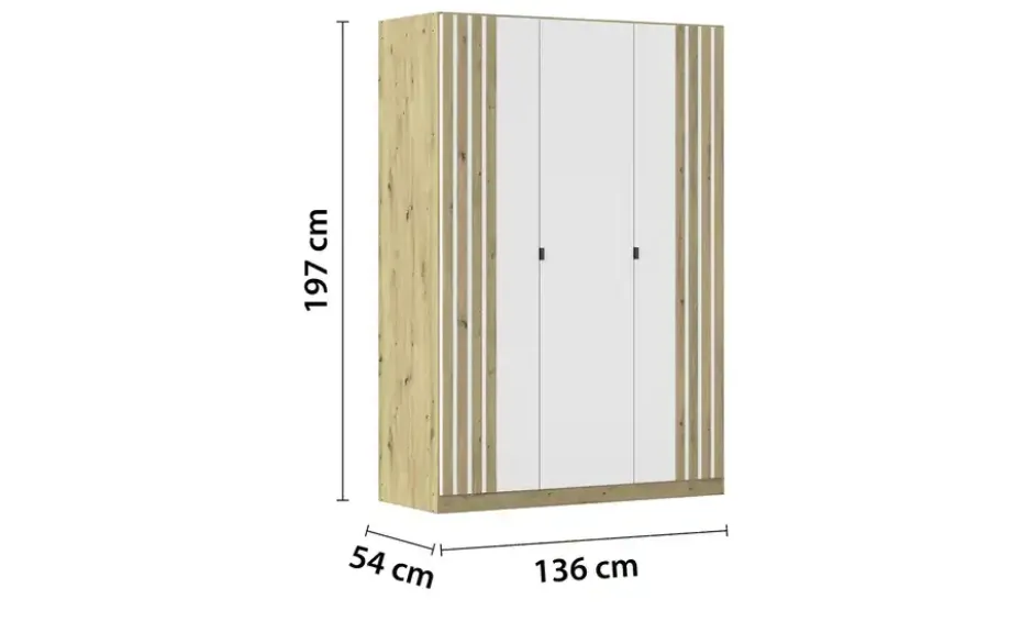 Drehtürenschrank Genua