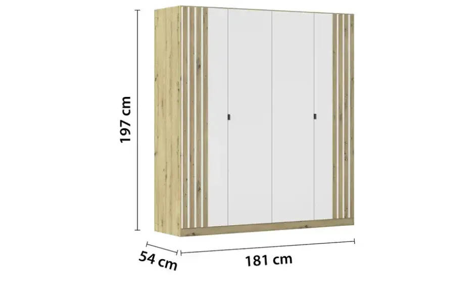 Drehtürenschrank Genua