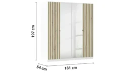 Drehtürenschrank Genua