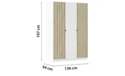 Drehtürenschrank Genua