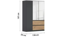 Drehtürenschrank Joel-Extra