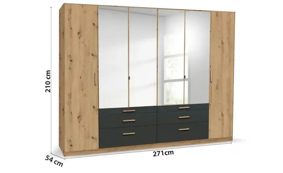Drehtürenschrank Mosbach