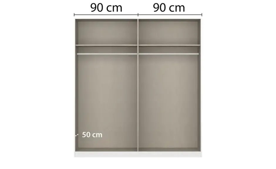 Drehtürenschrank Quadra Spin