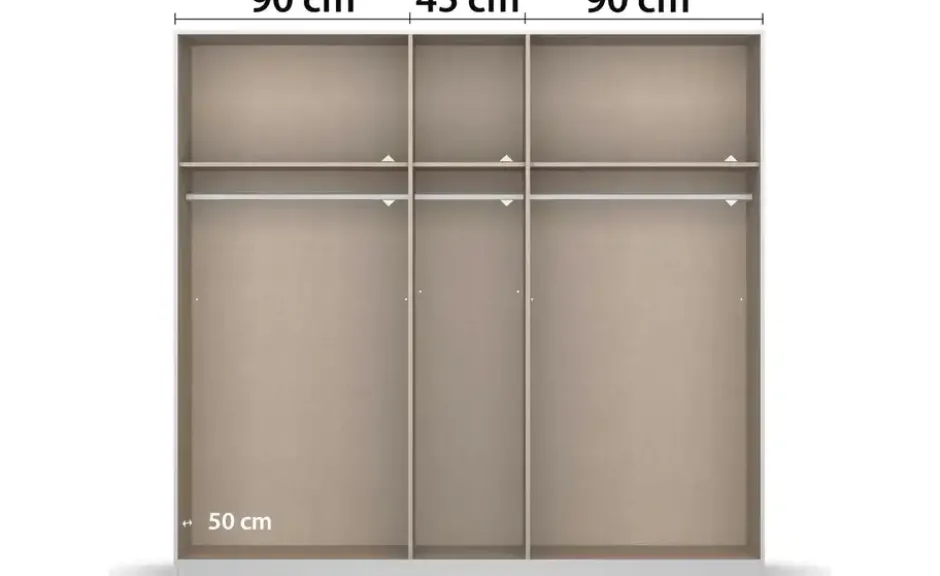 Drehtürenschrank Skyla