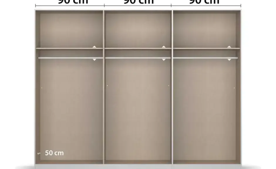 Drehtürenschrank Skyla